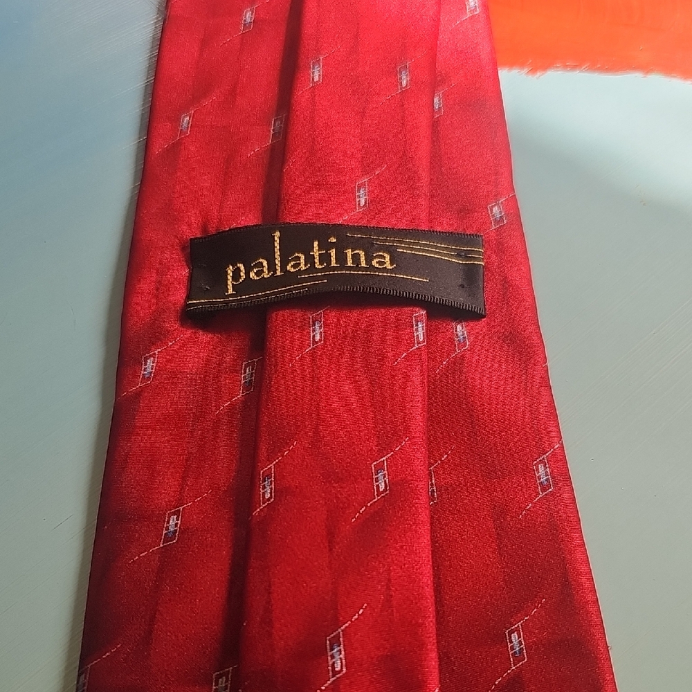 Red Men's Tie